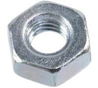 AERZETIX - Set di 30 Dadi esagonali M3x0.5mm a 6 lati con filettatura metrica - in acciaio zincato - colore argento - ideali per progetti fai da te elettronica e meccanica