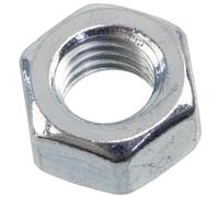 AERZETIX - Set di 30 Dadi esagonali M7x1mm a 6 lati con filettatura metrica - in acciaio zincato - colore argento - ideali per progetti fai da te elettronica e meccanica