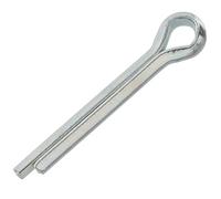 AERZETIX - Set di 5 coppiglie, perni spaccati tipo spilli Ø8x72mm | in acciaio color argento | per il fissaggio, il bloccaggio e l'assemblaggio meccanico di componenti su asse