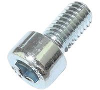 AERZETIX - Set di 50 pezzi - Bulloni M6x12 - con testa esagonale interna - Ø6x12mm - DIN 912 - classe 8.8 - acciaio zincato - fai da te - attrezzo di montaggio/ferramenta - C47657