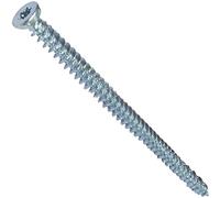 AERZETIX - Set di 50 viti di ancoraggio diretto per calcestruzzo Ø7.5x132mm testa fresata conica - con impronta a stella T30 - fissaggio diretto senza tasselli - C48409