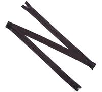Aerzetix - Set di 6 Cerniere Lampo a Spirale N°5 150cm separabili con cursore | in Metallo Nylon Poliestere | Colore Marrone Scuro | per Cucito Artigianato creazioni Tessili