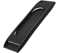 AERZETIX - Set di 6 cuscinetti imbottiti per tracolla 137x42 mm per cinghia da 30mm - in gomma - borsa per fotocamera e portatile - colore nero