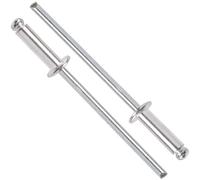 AERZETIX Set di 60 rivetti ciechi standard Ø3x10 mm alluminio/acciaio