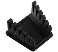 AERZETIX Supporto guida per filo di saldatura e cavi da 1,5 a 4 mm/plastica nera
