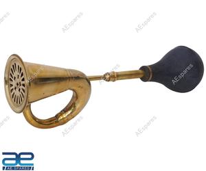 AEs pares Corno Bugle In Ottone Vintage Per Bici In Gomma Non Elettrico