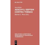 Aeschylus Septem contra Thebas (Tascabile)