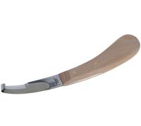 Aesculap Coltello per zoccoli, doppio taglio Manico in legno duro, lunghezza: 20 cm