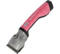 Aesculap - Rasoio a batteria Bonum Pro, con 2 batterie e set di coltelli da taglio (GT502, GT505), per bovini e cavalli, colore: Rosa