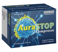 Aesculapius Aurastop Integratore Per Emicrania E Cefalea - 60 Compresse Senza Glutine