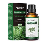 AESHORY Olio Essenziale di Rosmarino 50ML, Naturali Olio di Rosmarino, Olio Profumati Aromaterapia Premium per Diffusori, SPA, Massaggio, Cura della Pelle