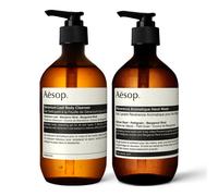 Aesop Reverence Aromatique Hand Wash & Geranium Leaf Body Cleanser | 500 ml/16,67 oz | Senza parabeni e vegano