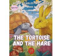 Aesop’s Fables Coloring Book 1: The Tortoise and the Hare: A Slow-and-Steady Race Adventure