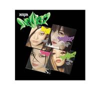 aespa - MY WORLD [Poster ver.] 3rd Mini Album+Folded Poster (GISELLE ver. / CD Only, No Poster)
