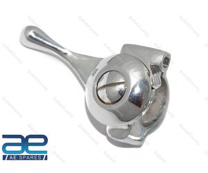 AEspar es Leva Aria Choke L/H Vintage Norton BSA Triumph Manubrio 1" Acciaio