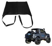 AEspares Bikini Morbido Top Con Spalline Denim Nero Compatibile Con Suzuki Samurai 1986-1995