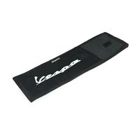 AEspares Borsa Porta Tubi Pesante Vespa In Nylon Nera Con Logo E Patta GEc