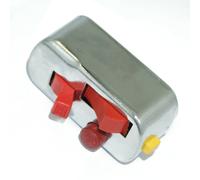 AEspares Chrome Red Pulsante Luce 12V Interruttore Vespa VBB ET3 Primavera GEc