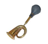 AEspares Clacson Aria In Ottone Stile Vintage, 110 dB, Con Bulbo In Gomma