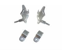 AEspares Compatibile Con Lambretta Forcella Ammortizzatore Staffe Top E Bottom