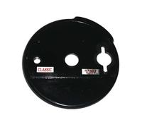 AEspares Compatibile con Royal Enfield Bullet Old Model copertura della piastra del freno posteriore nero