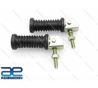 AEspares Compatibile Con Royal Enfield Classic UCE Rear Footrest Nero In Gomma