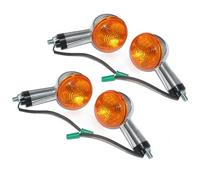 AEspares Compatibile con Royal Enfield Meteor 350 New Classic 350 Indicatore trafficatore anteriore posteriore