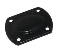 AEspares Compatibile con Triumph Sump Plate Steel Black E486 E529 5T 6T T110 TR6 T120 E486 / E529 70 0486/70 0529