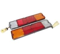 AEspares Fanale Posteriore Freno Fanale Posteriore LED 12V Set Compatibile Con Suzuki Jimny Sierra Samurai SJ410 413 Gypsy