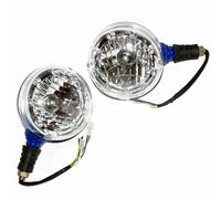 Aespares Faretto Anteriore Faro Completo + Anello LED Per Tractor Farmtrac