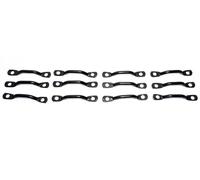 AEspares Footman Loops Staffa 12 Pz Compatibile Con Jeep Willys MB GPW CJ2A 3A 3B CJ5 M38 M38A1