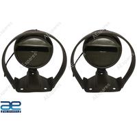 AEspares Ford Jeep Willys Gpw 41-45 Fanale Blackout 1 Coppia Con Staffa