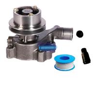 AEspares Gruppo pompa acqua compatibile con motore Mahindra Turbo compatibile con tubo posteriore e tubo laterale modello con piccolo kit