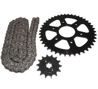 AEspares Kit catena e pignone compatibile con KTM Duke 200 dal 2014 in poi