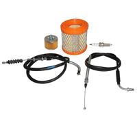 AEspares Kit di manutenzione compatibile con Royal Enfield New Classic Reborn 350 & Meteor 350 1570120 1570250 1100230 1100229 RLH00100