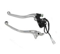 AEspares Kit leva frizione e freno nero compatibile con Royal Enfield Meteor 350 & Classic 350 Reborn KAA00057/A