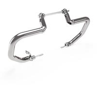 AEspares Paramotore compatto argento compatibile con Royal Enfield Super Meteor 650 KXA00203
