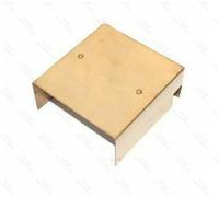 AEspares Per Royal Enfield Copribatteria In Ottone Marcato 6V 8V Nuovo