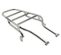 AEspares Portapacchi posteriore cromato per Royal Enfield Classic 350 500 cc