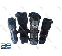 AEspares Protezione Ginocchio E Gomito Da Moto Racing Nero L Size @UK