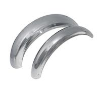 AEspares Royal Enfield 500 Set Parafango Paraspruzzi Anteriore Posteriore Chrome