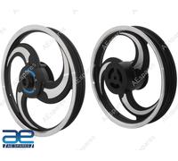 AEspares Royal Enfield Classic ABS Cerchi in Lega Anteriore Posteriore 19-18"