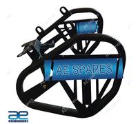 AEspares Saddle Stay Support Borsa Laterale Nera Per Triumph Speed 400 GEc