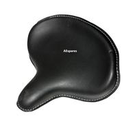 AEspares Sedile In Acciaio Nero Adatto A Bobber Chopper Wla Harley Indian