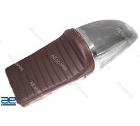 AEspares Sella Cafe Racer Marrone Scuro con Base Acciaio per Benelli Mojave