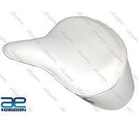 AEspares Selle Solo In Pelle Bianca Per Harley Shovelhead Bobber Chopper