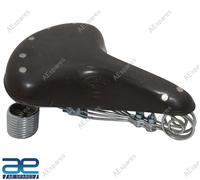 AEspares Selle Vintage Marrone In Acciaio E Plastica Per Bici Completa @UK