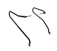 AEspares Set di barre portapacchi morbide nere compatibili con Royal Enfield Guerrilla 450 KXA00478