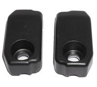 AEspares Set di cappucci regolatori per catena neri compatibili con Royal Enfield Himalayan 450 e Guerrilla 450 RAR00241/D RAR00242/D