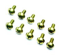 AEspares Set Di Dadi In Ottone Per Parafango Anteriore Royal Enfield (10 Pezzi)